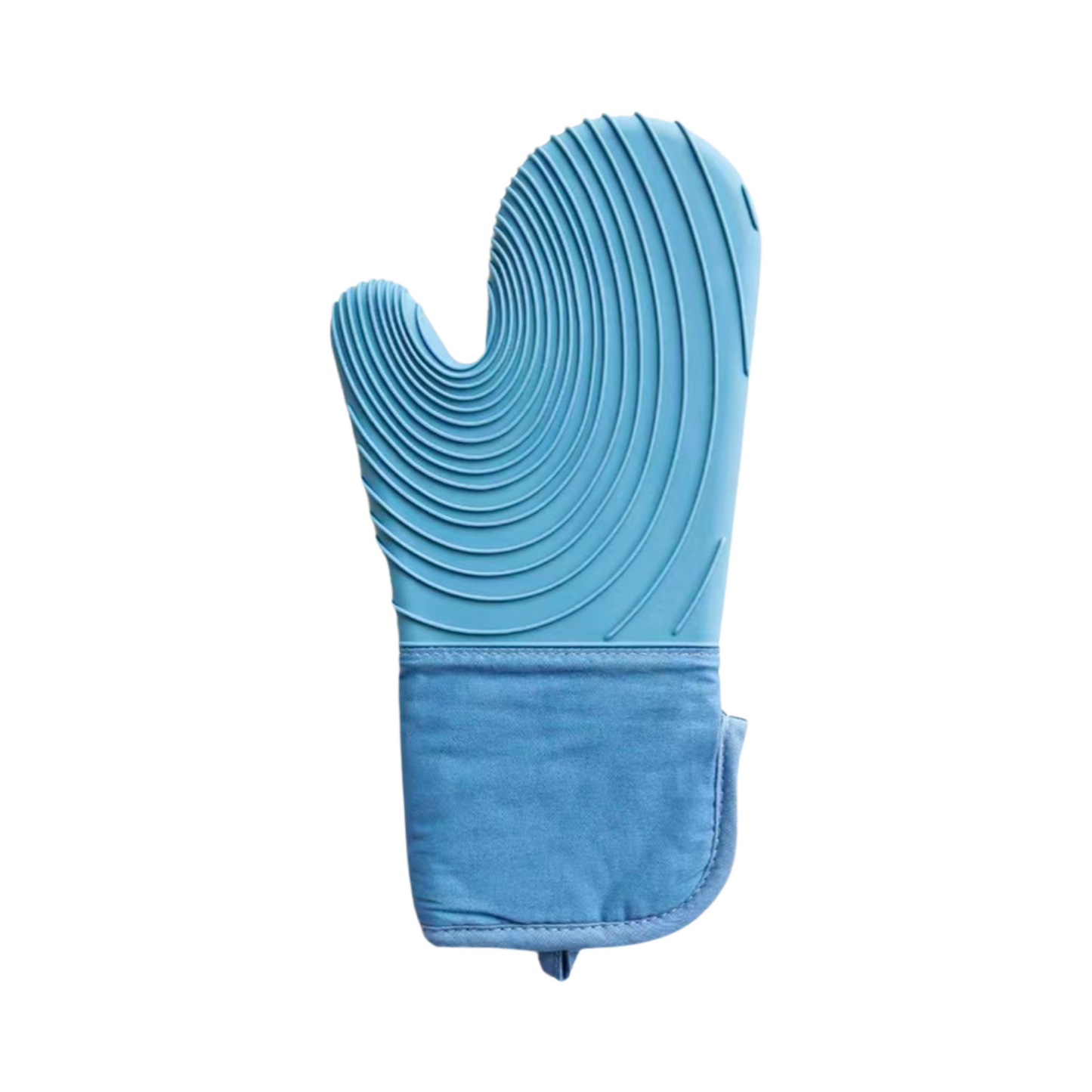 Thickened Silicone Insulated Gloves - Blue