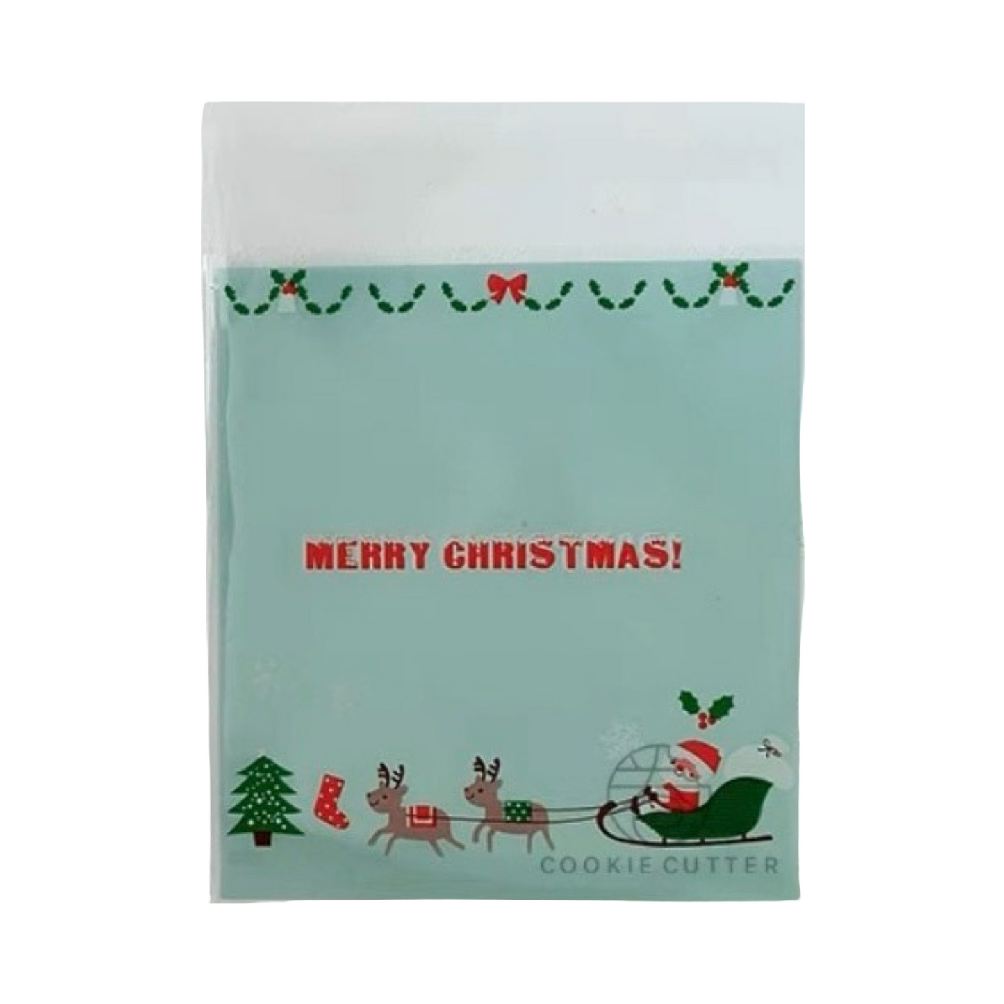 Self-adhesive cookie bag (10*10cm)