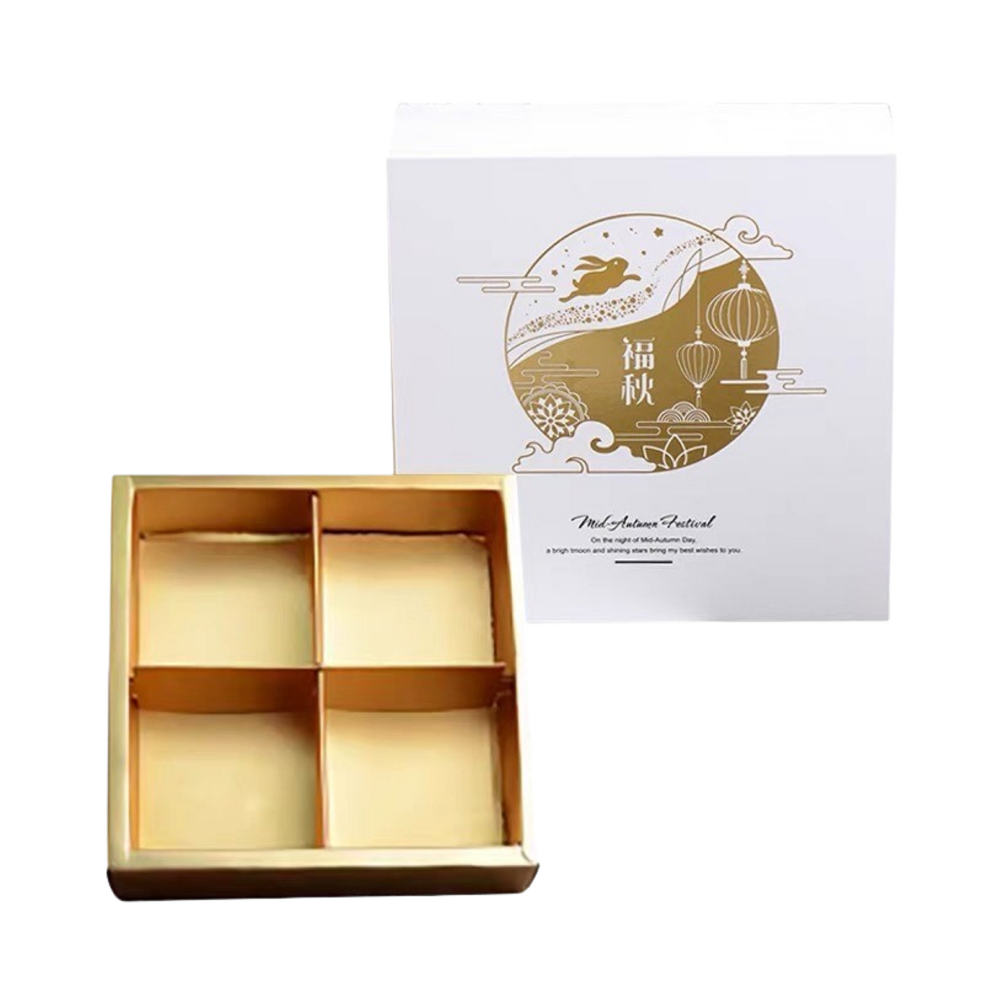 Fuqiu four-grid packaging box (50~80g)