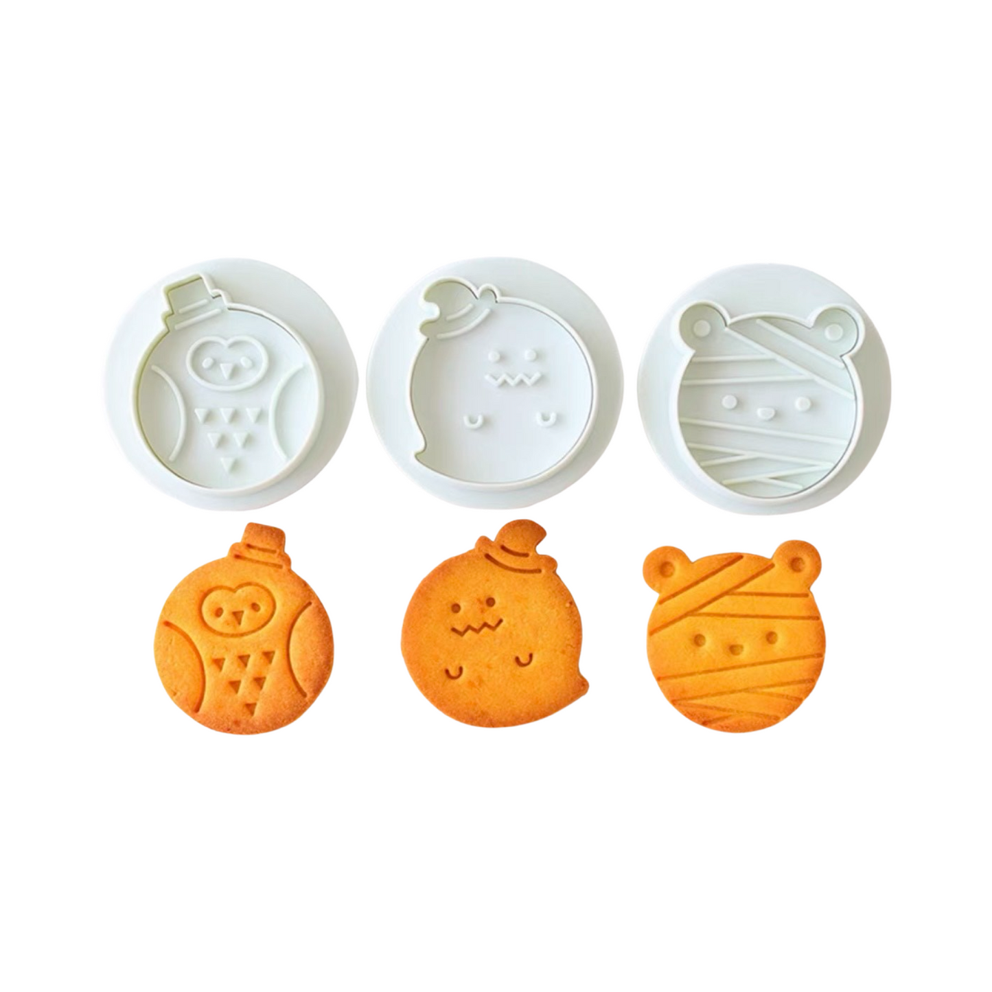 Halloween press cookie cutter E