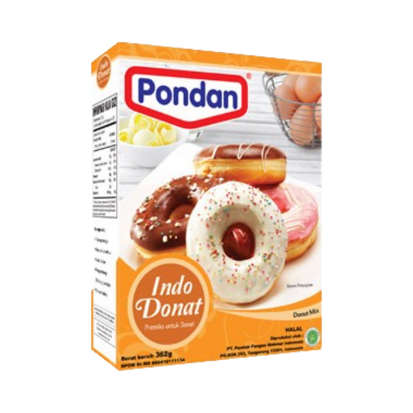 Pondan Indo Donut Mix 邦頓冬甩糕點預拌粉