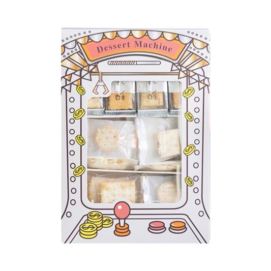 Window clip doll machine packaging box