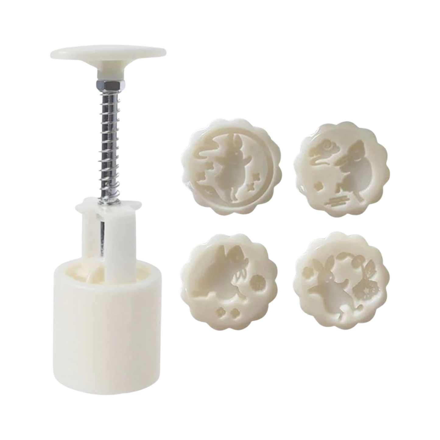 Jade Rabbit Dancing Mooncake Mold 50g