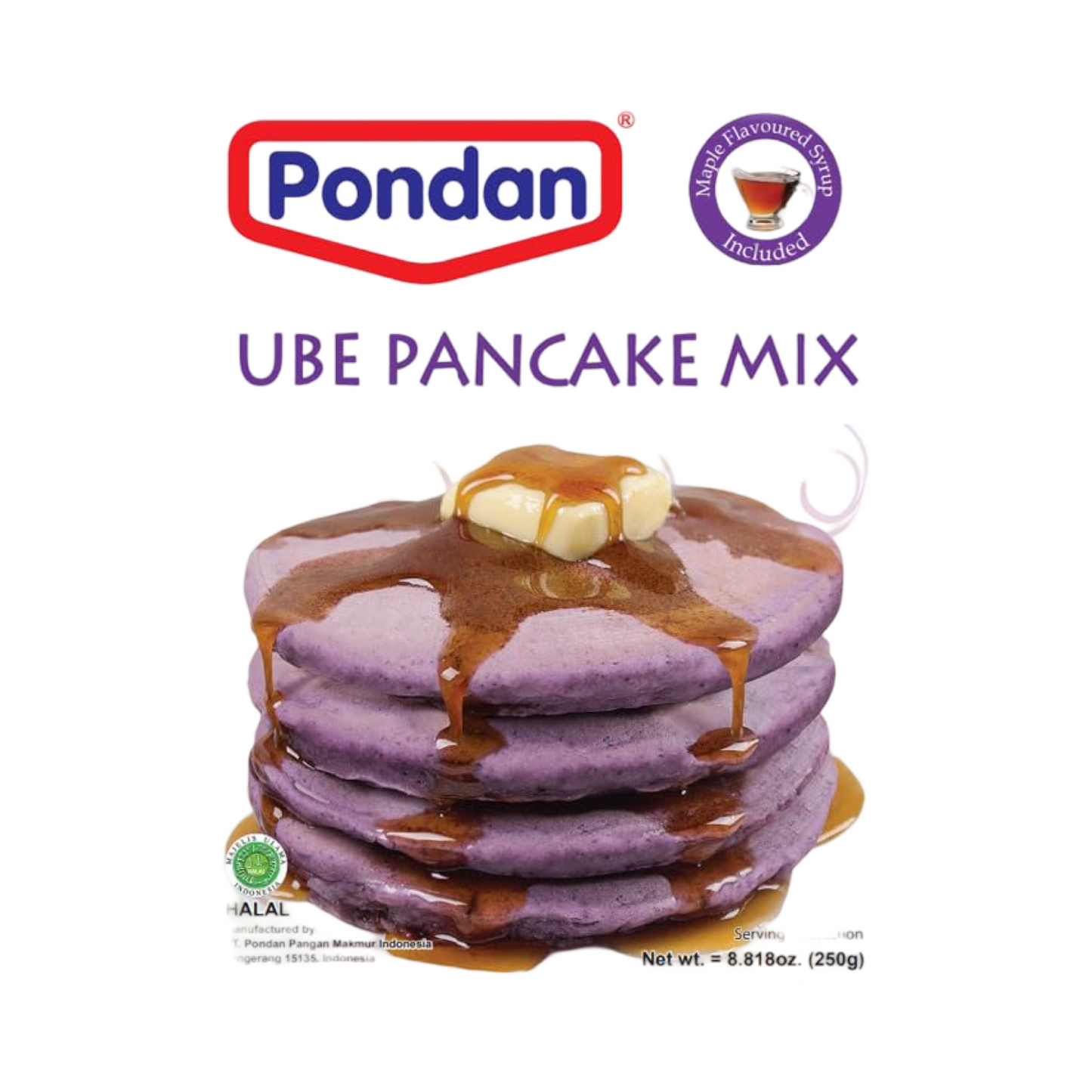 紫薯班戟預拌粉Pondan UBE Pancake Mix 250g