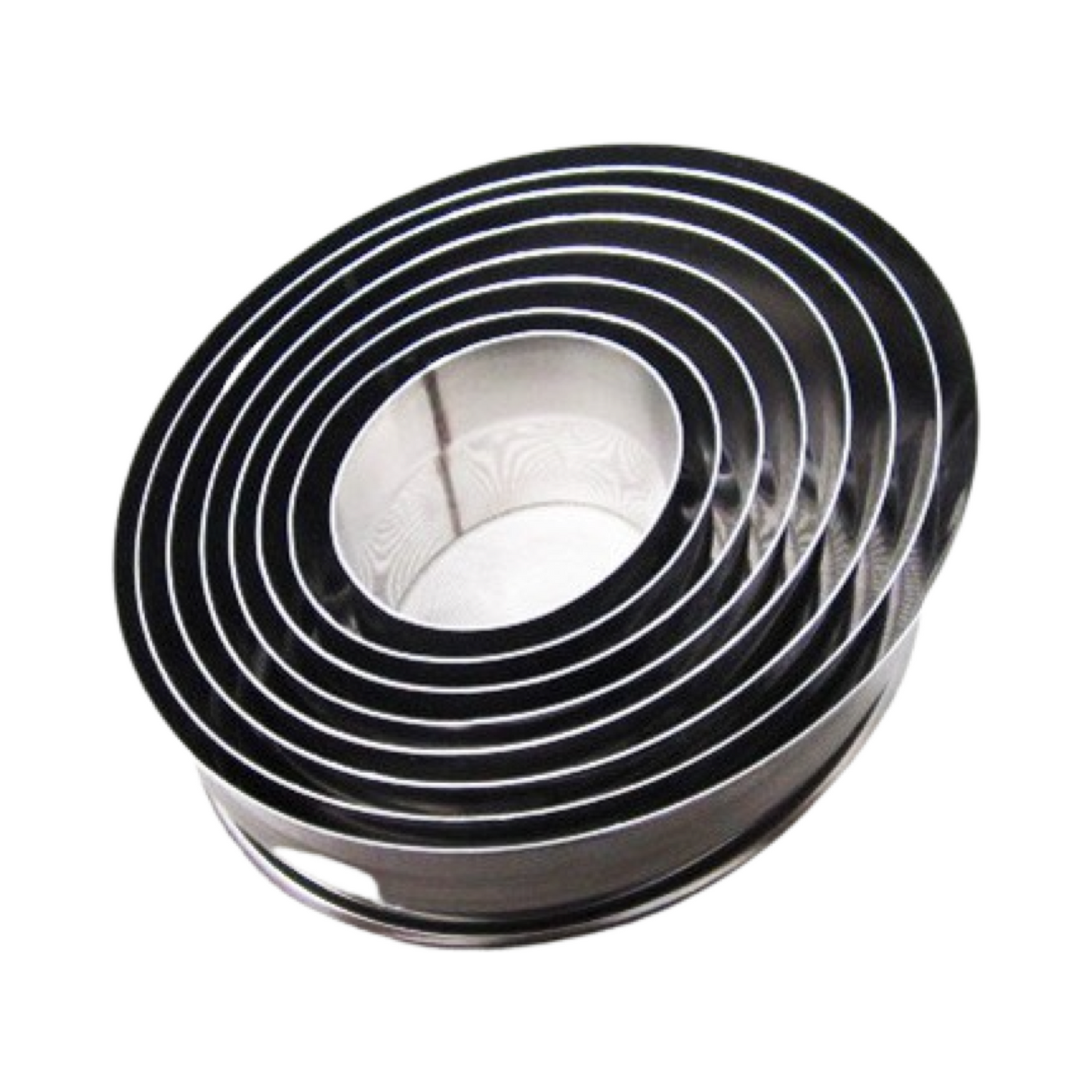 Thickened elliptical light grade cutting die with 8 heads