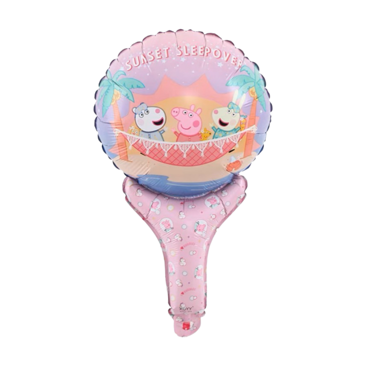 18-inch Peppa Pig hand-held balloon-pink