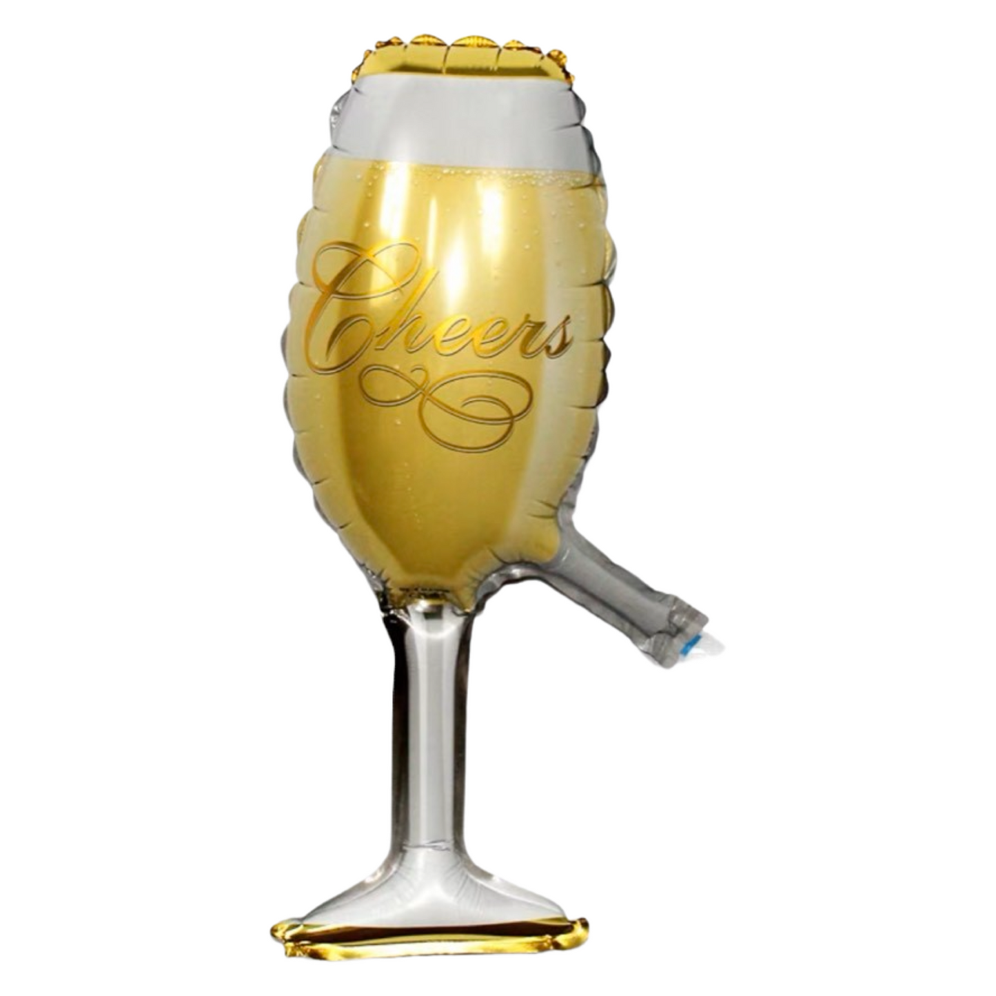 17 inch champagne glass balloon