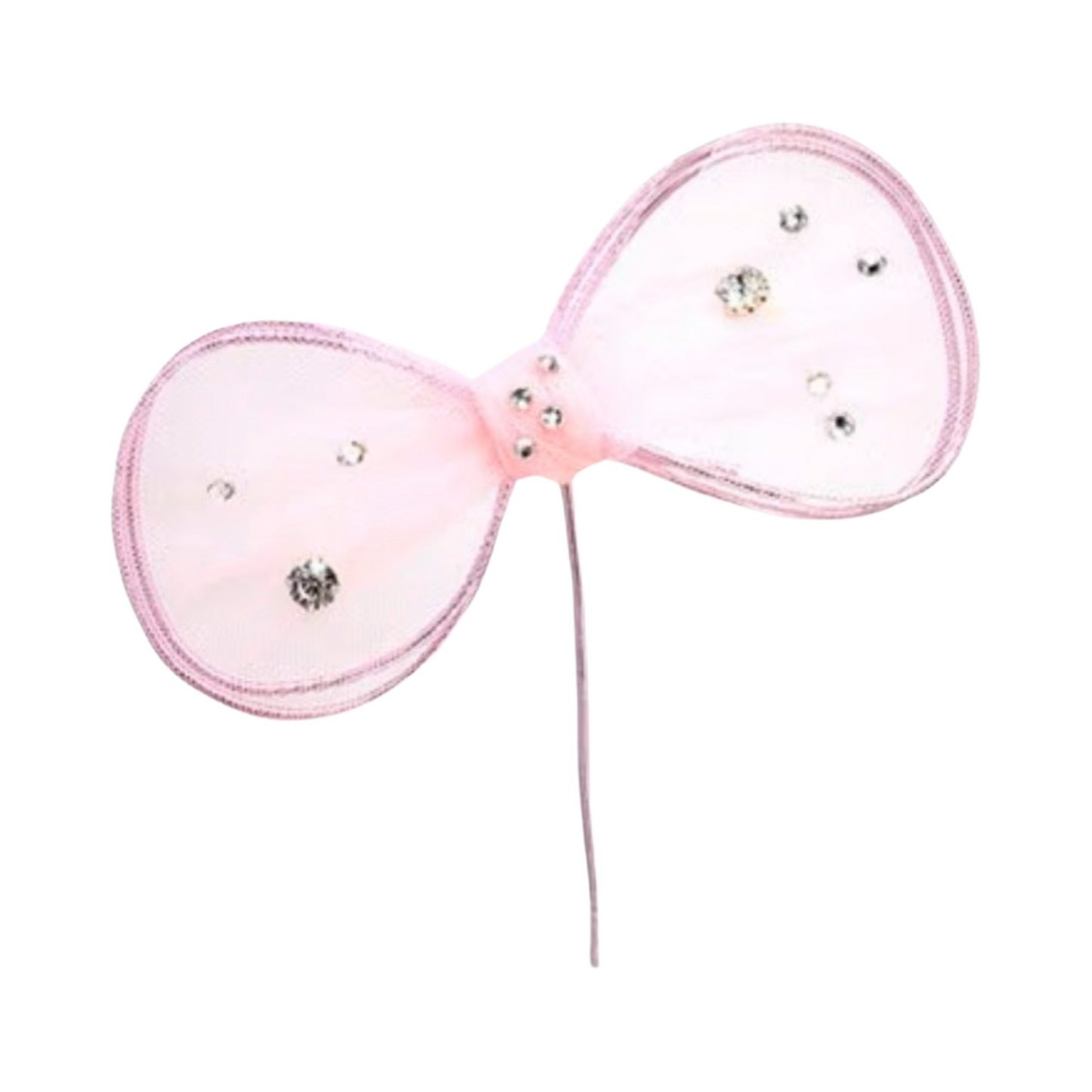 Cake Decoration Sign - Wire Bow