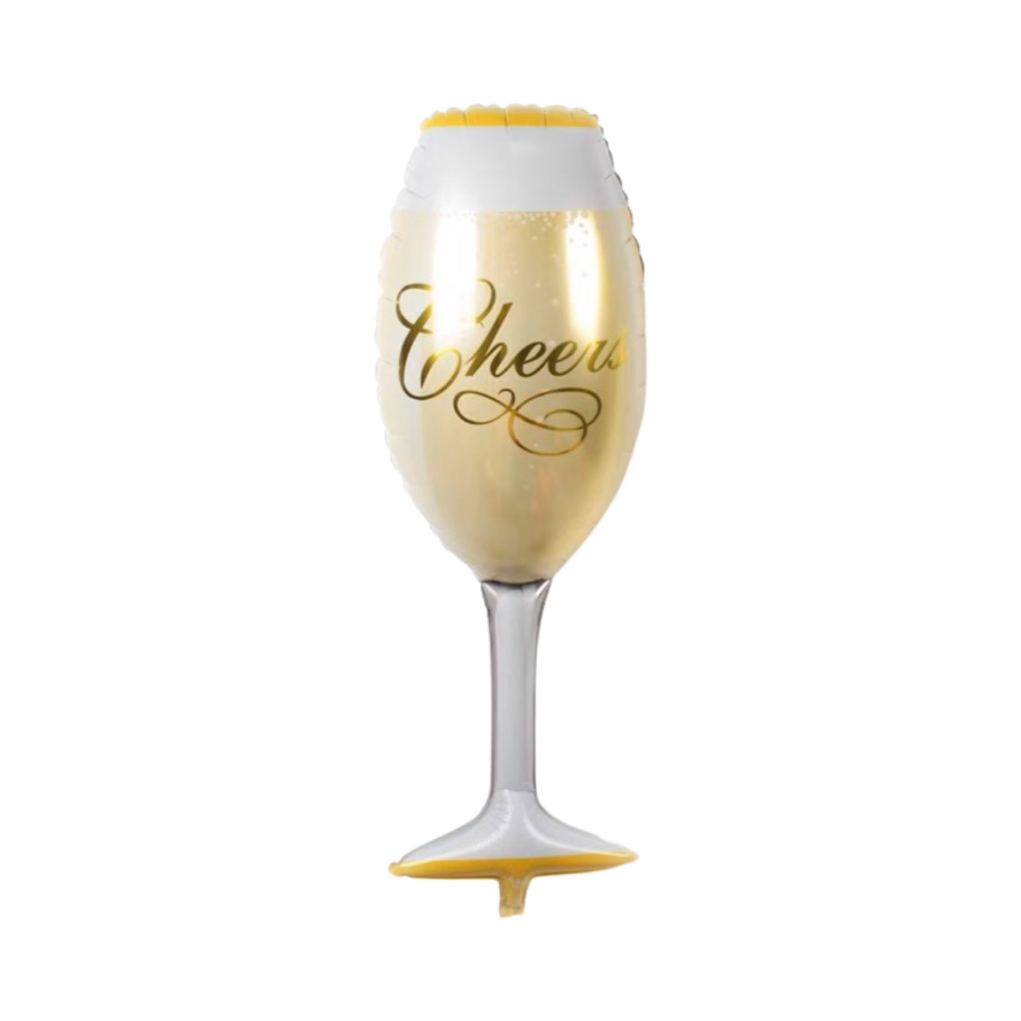 15 inch champagne glass balloon