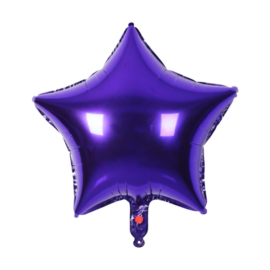10吋迷你星星氣球 - 紫色