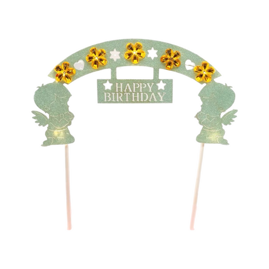 蛋糕裝飾牌 - 有燈