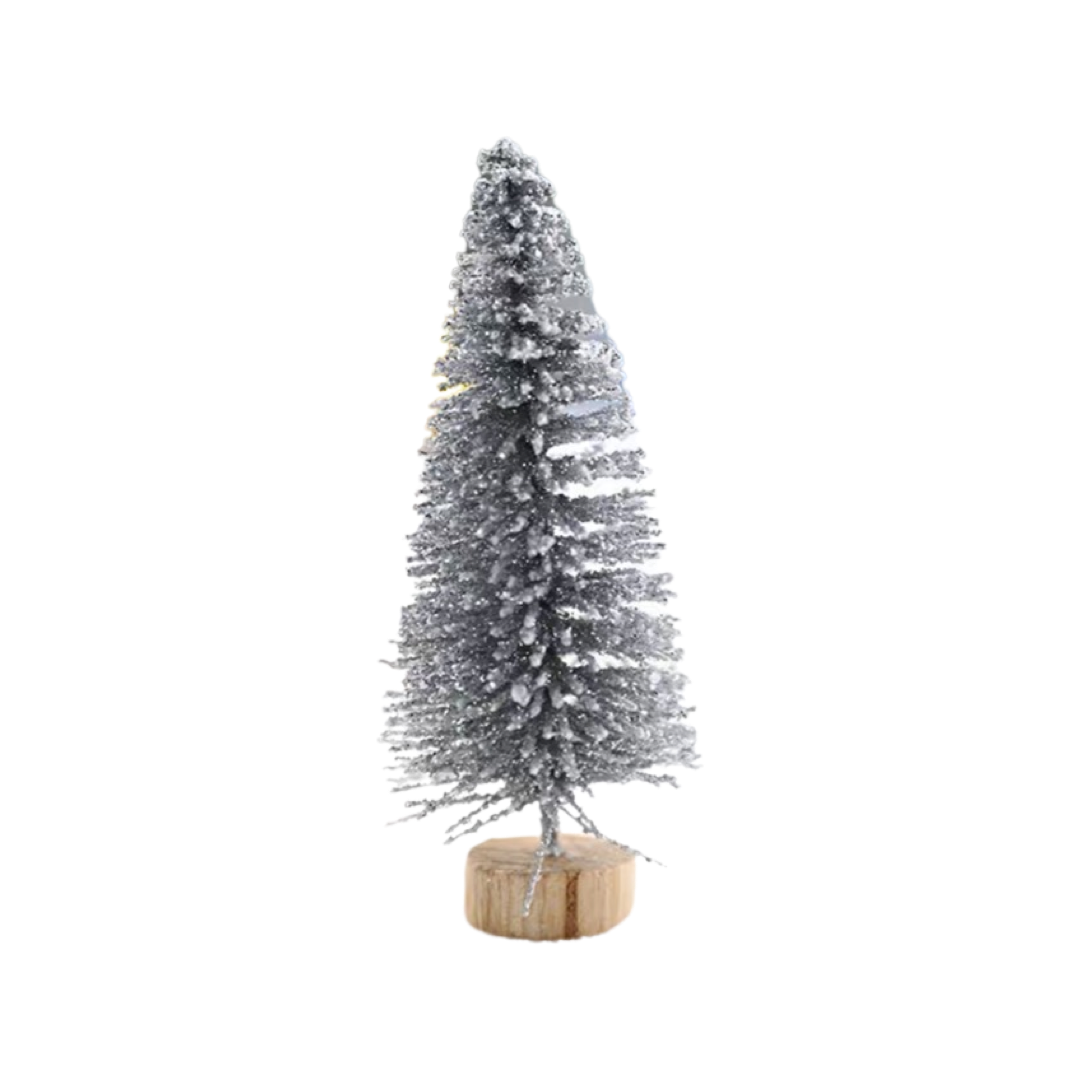 Christmas decoration plug-in ~ silver tree