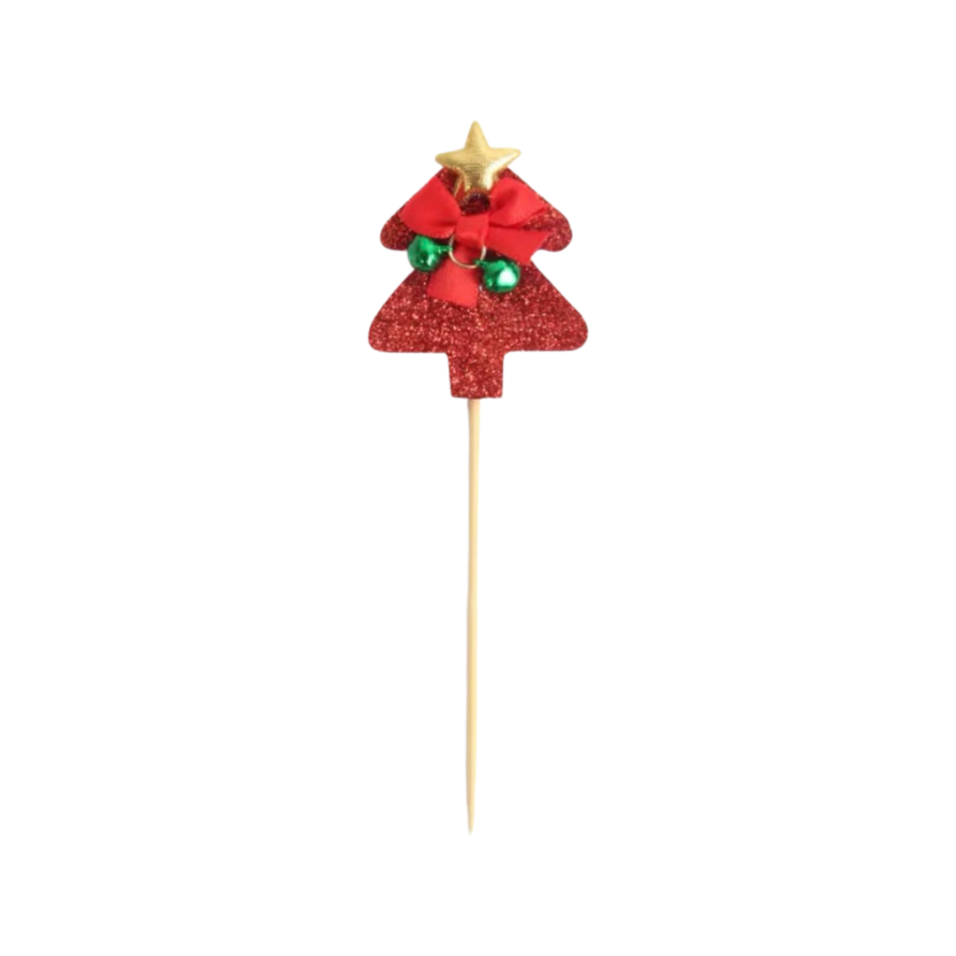 Christmas decoration plug-in ~ red bell tree