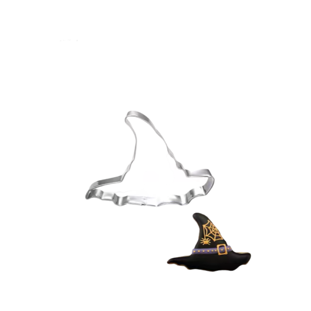 Stainless steel cookie cutter-witch hat