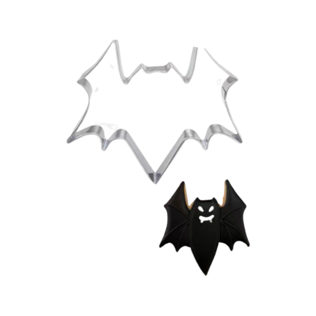 Stainless steel cookie cutter- bat