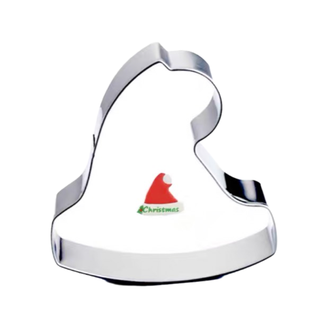 Stainless steel cookie cutter - Santa hat