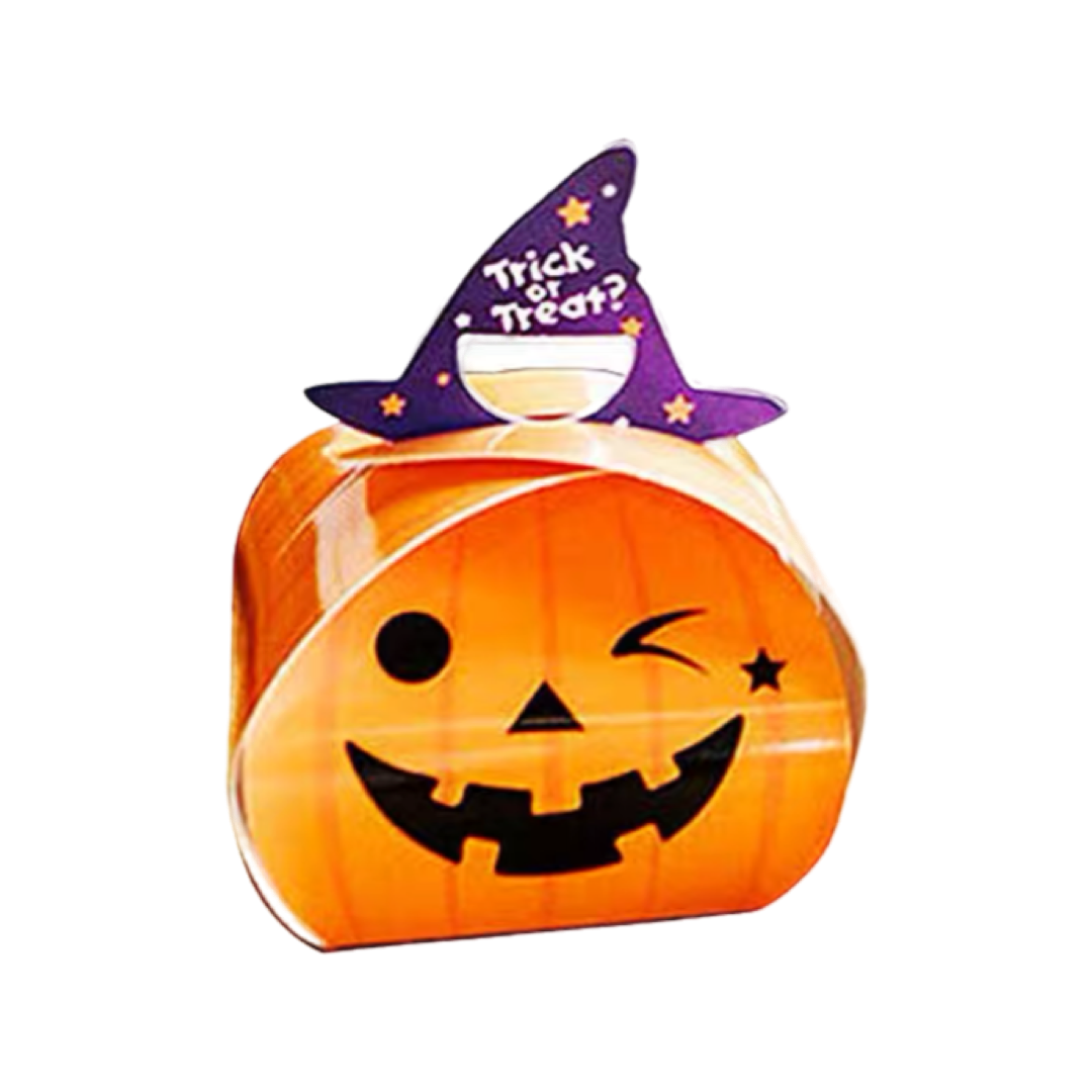 Mini Pumpkin Witch Hat Box