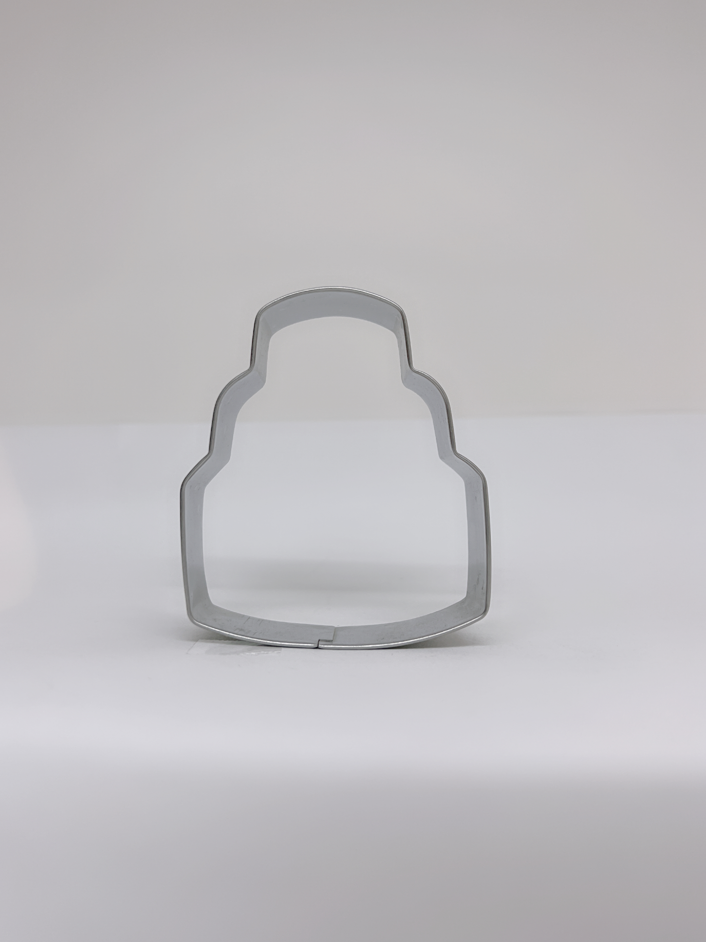 Stainless steel cookie cutter - three layer cake