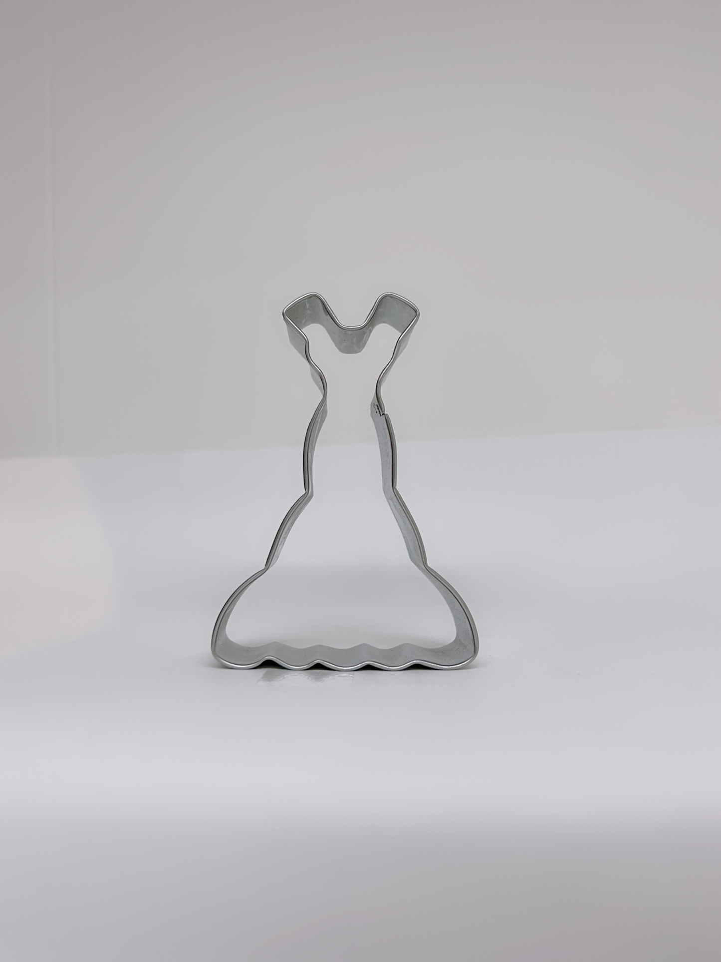 Stainless steel cookie cutter - wedding dress