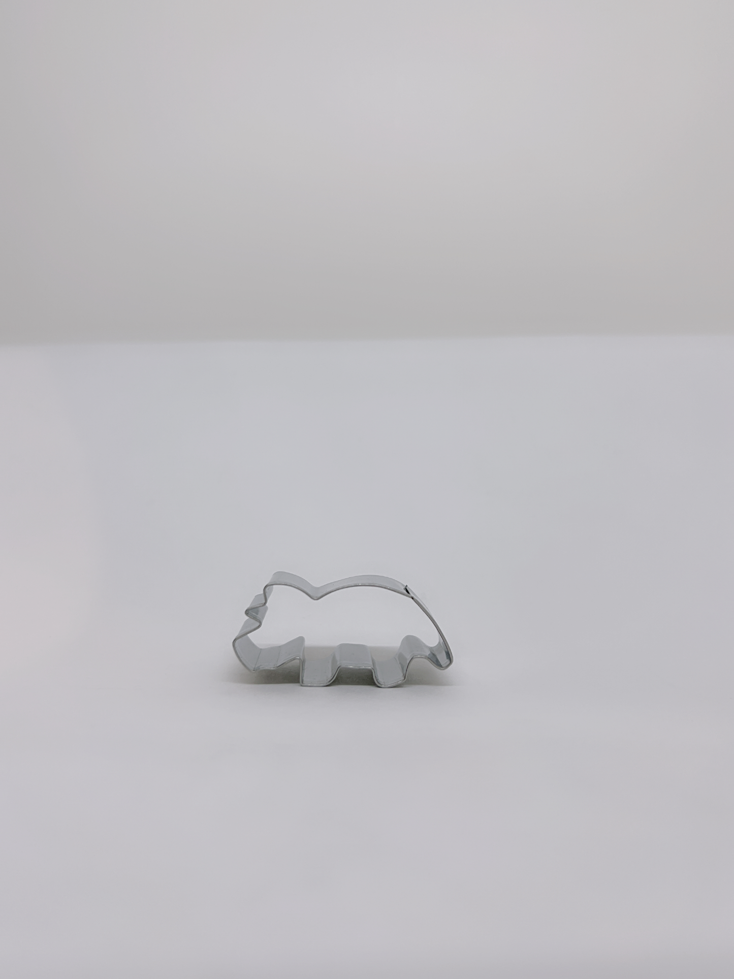 Stainless steel cookie cutter - Rhino (mini)