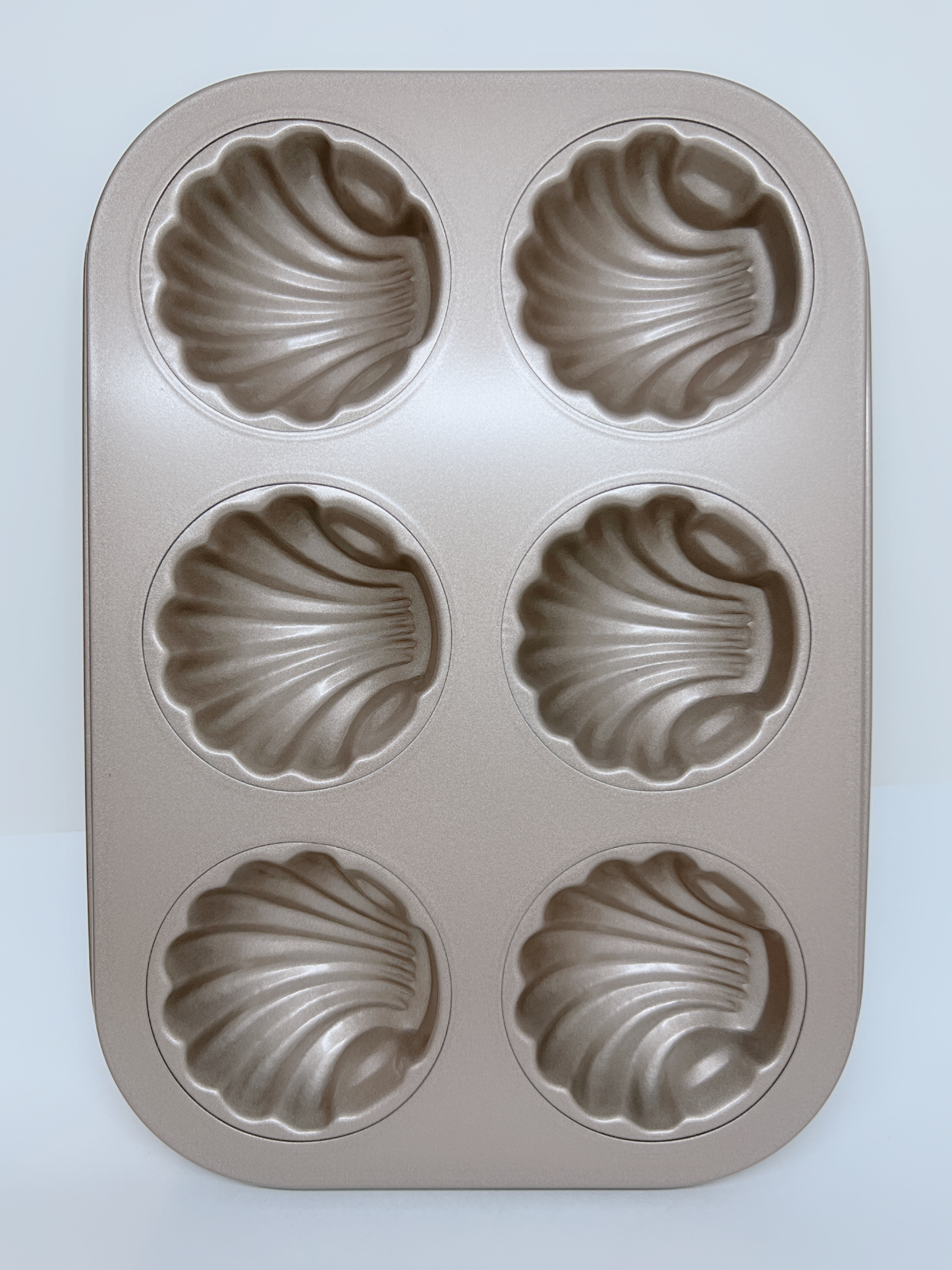 6 cake molds