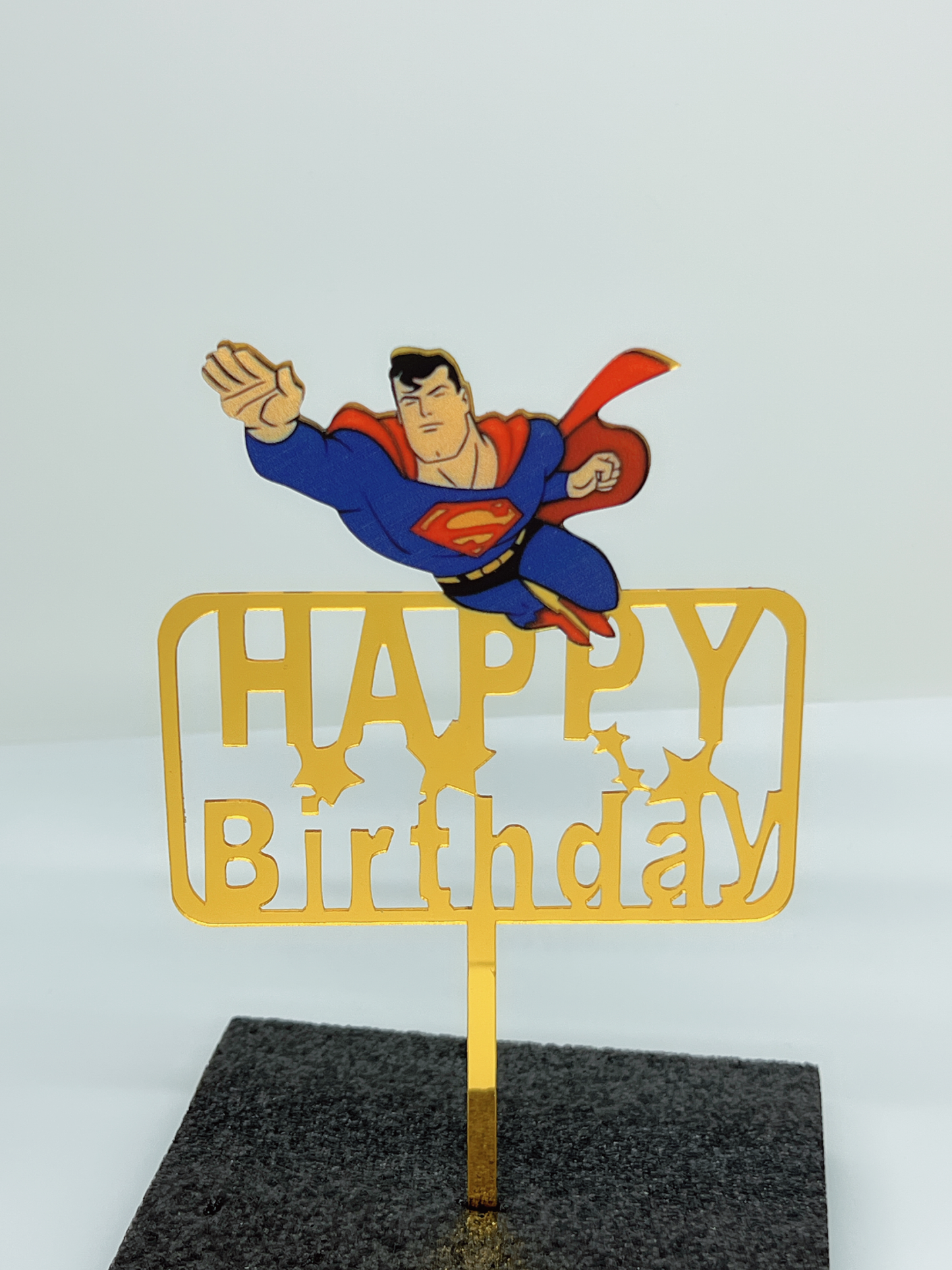 蛋糕裝飾牌 - HAPPY BIRTHDAY