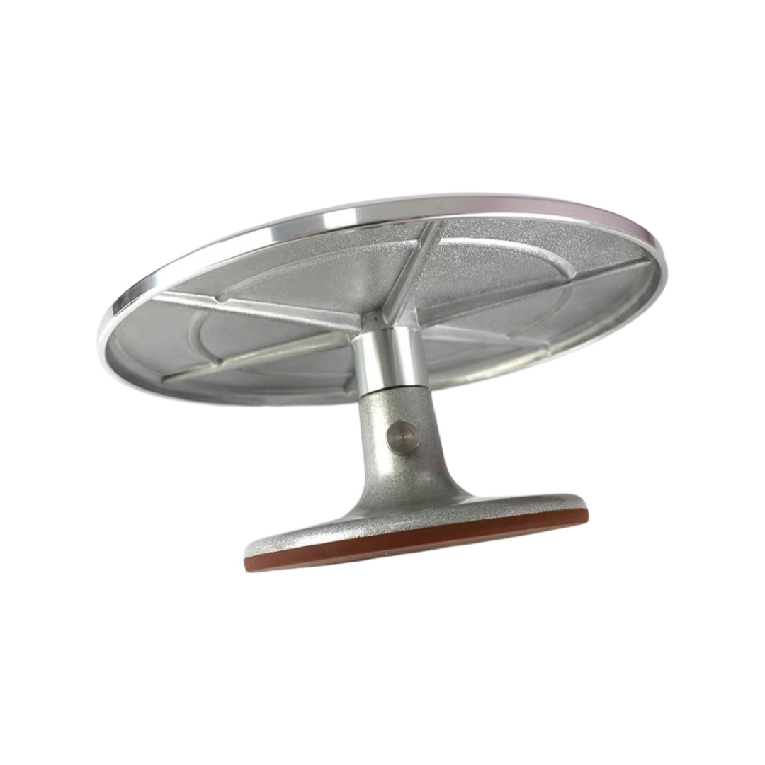 9-inch stainless steel cake turntable