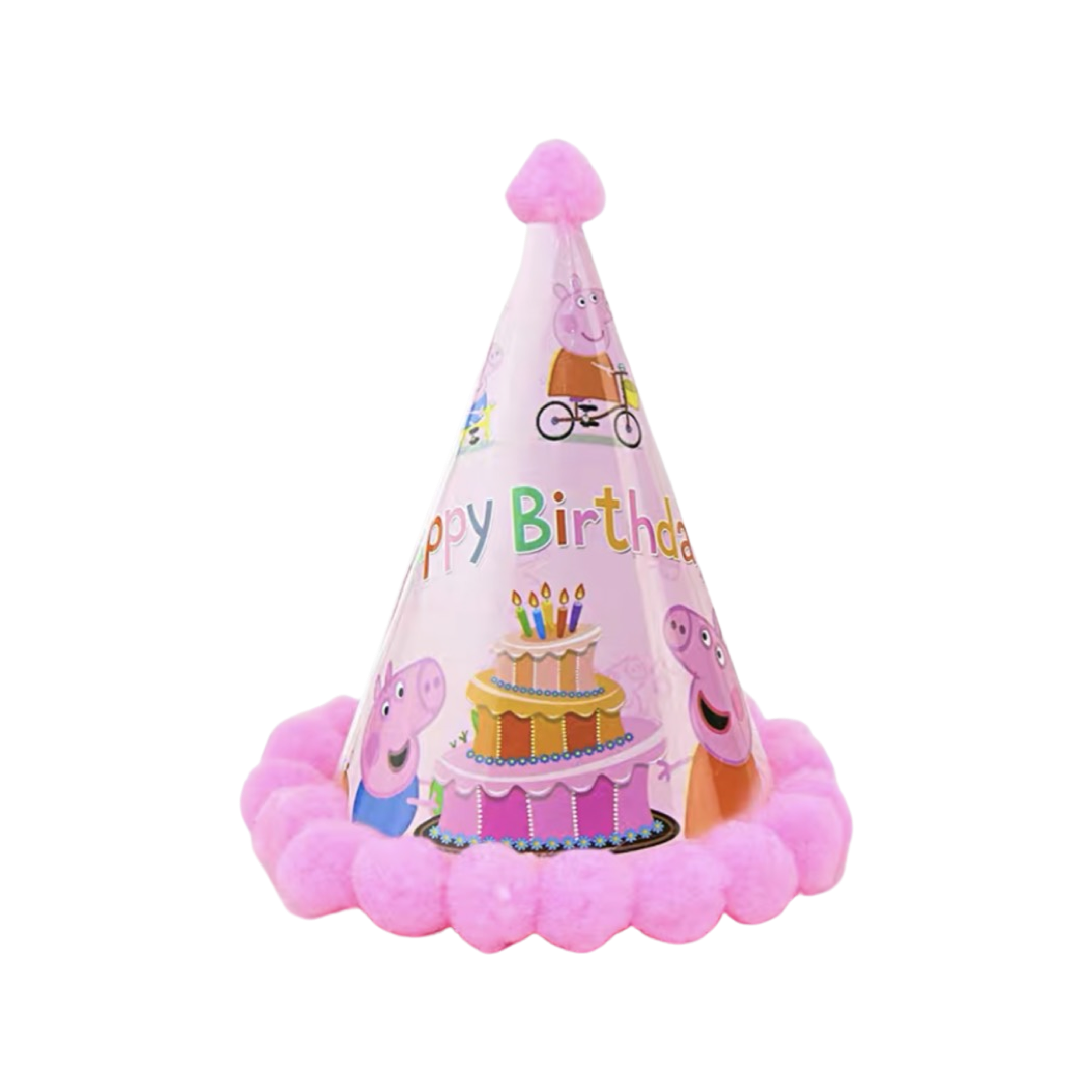 Peppa Pig birthday hat