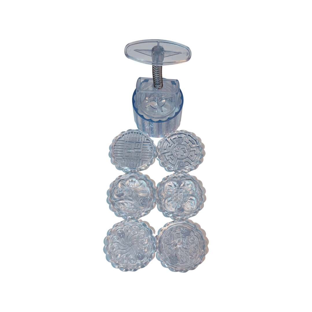 Transparent traditional mooncake mold 75g