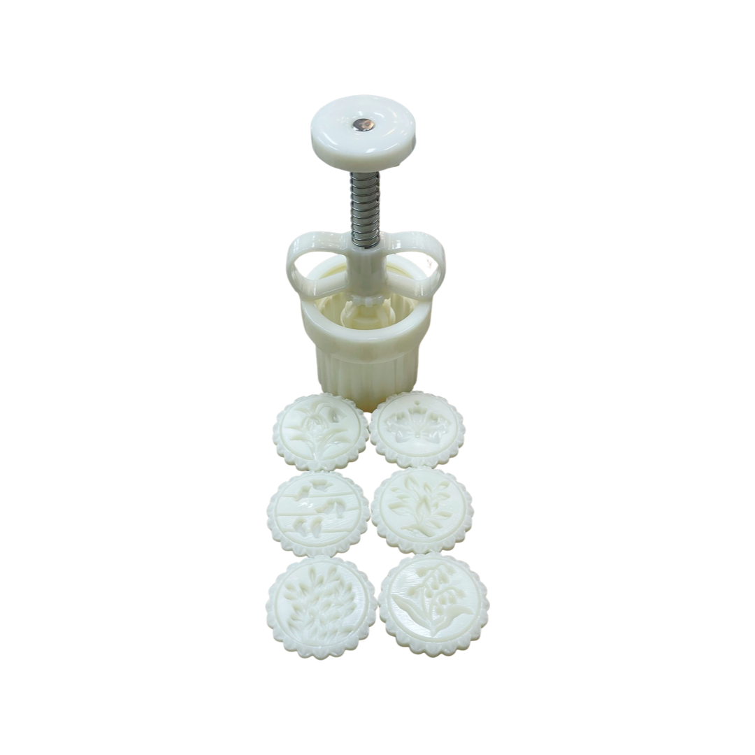 New Summer Flower Mooncake Mold 50g