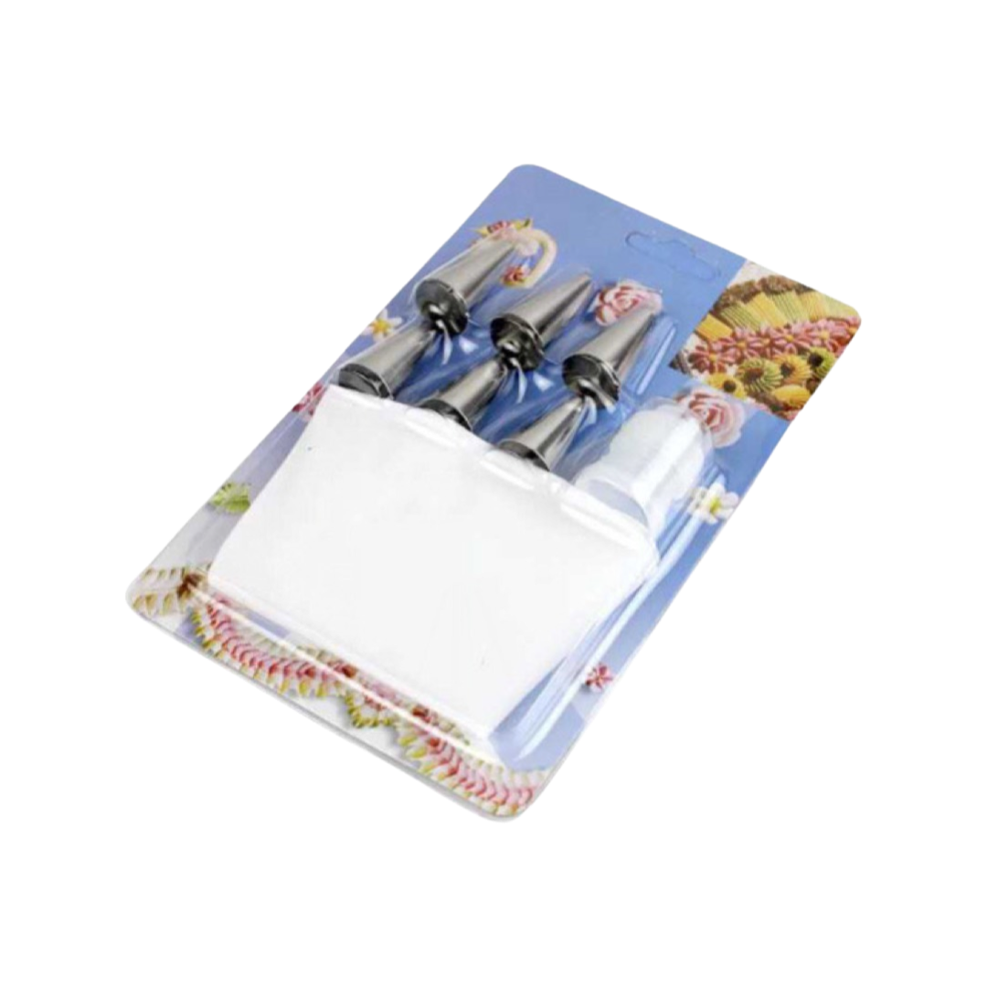 Flower mouth + bag + converter set