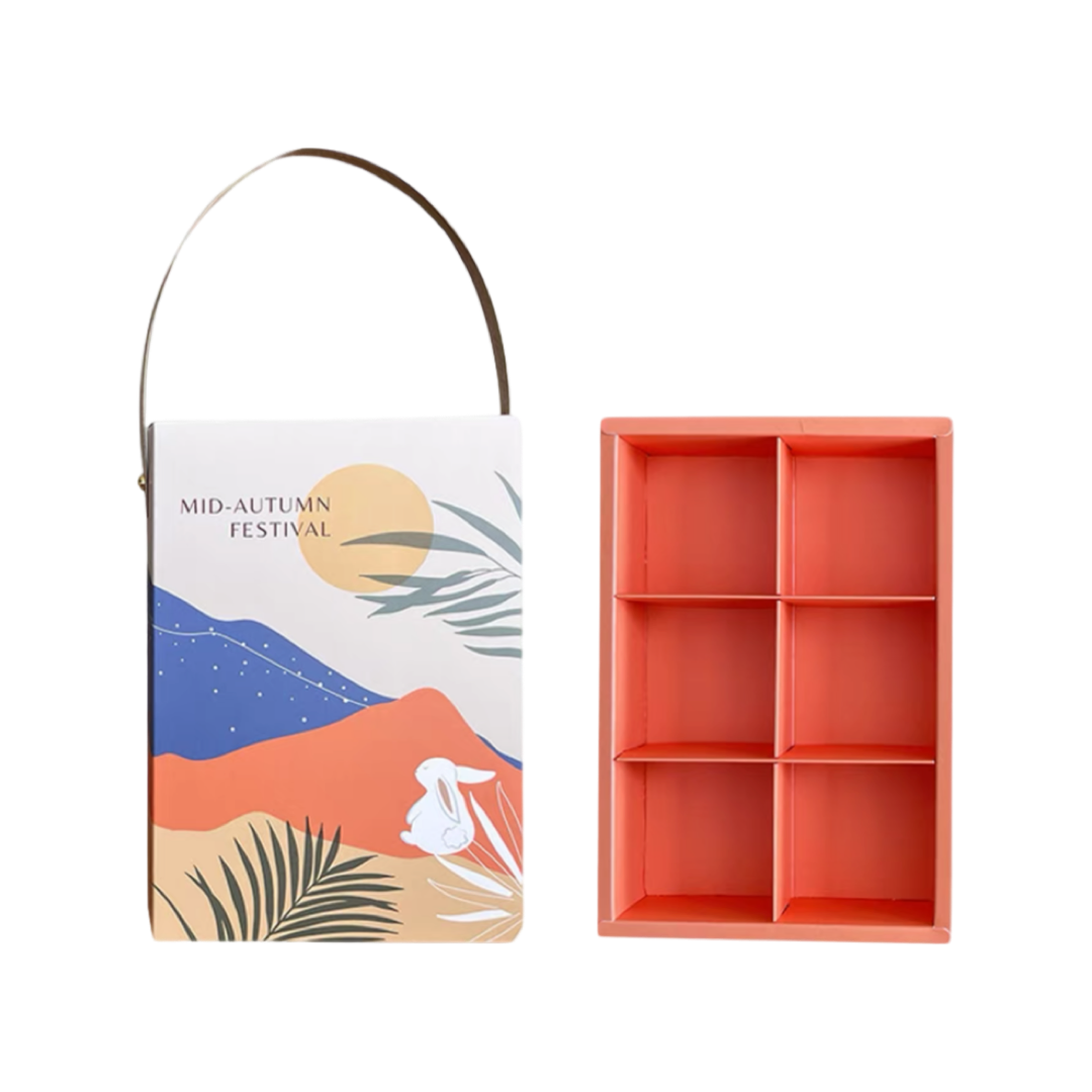 Mid-Autumn Festival six-compartment suitcase (50~80g)