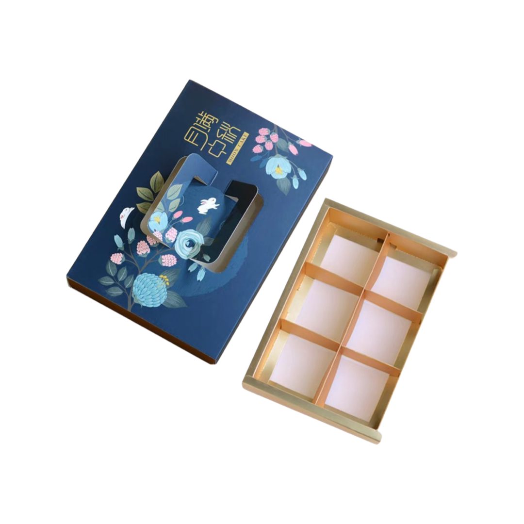 Six-compartment packaging box (50~80g)