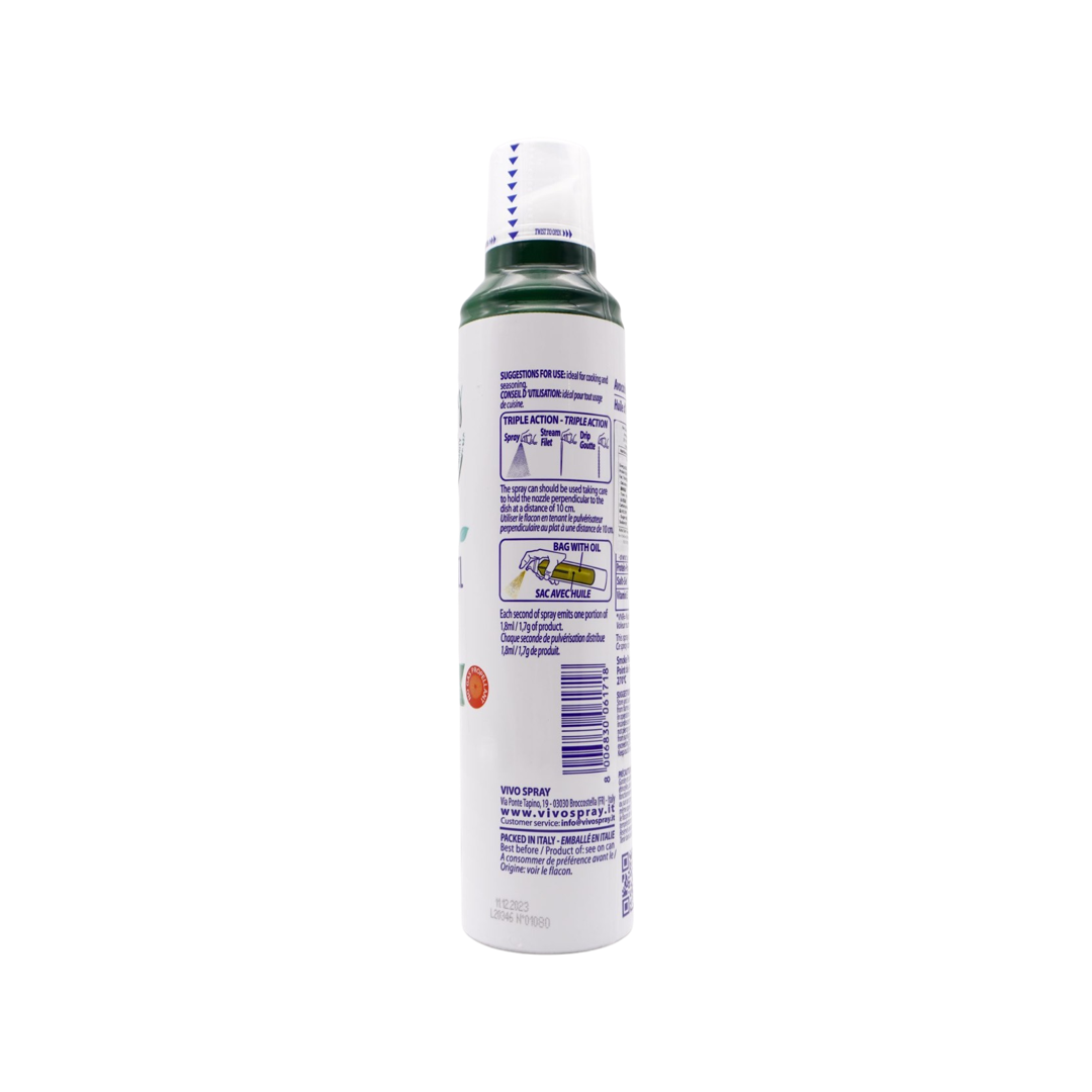 Avocado oil Vivo Spray Italian cold-pressed avocado spray