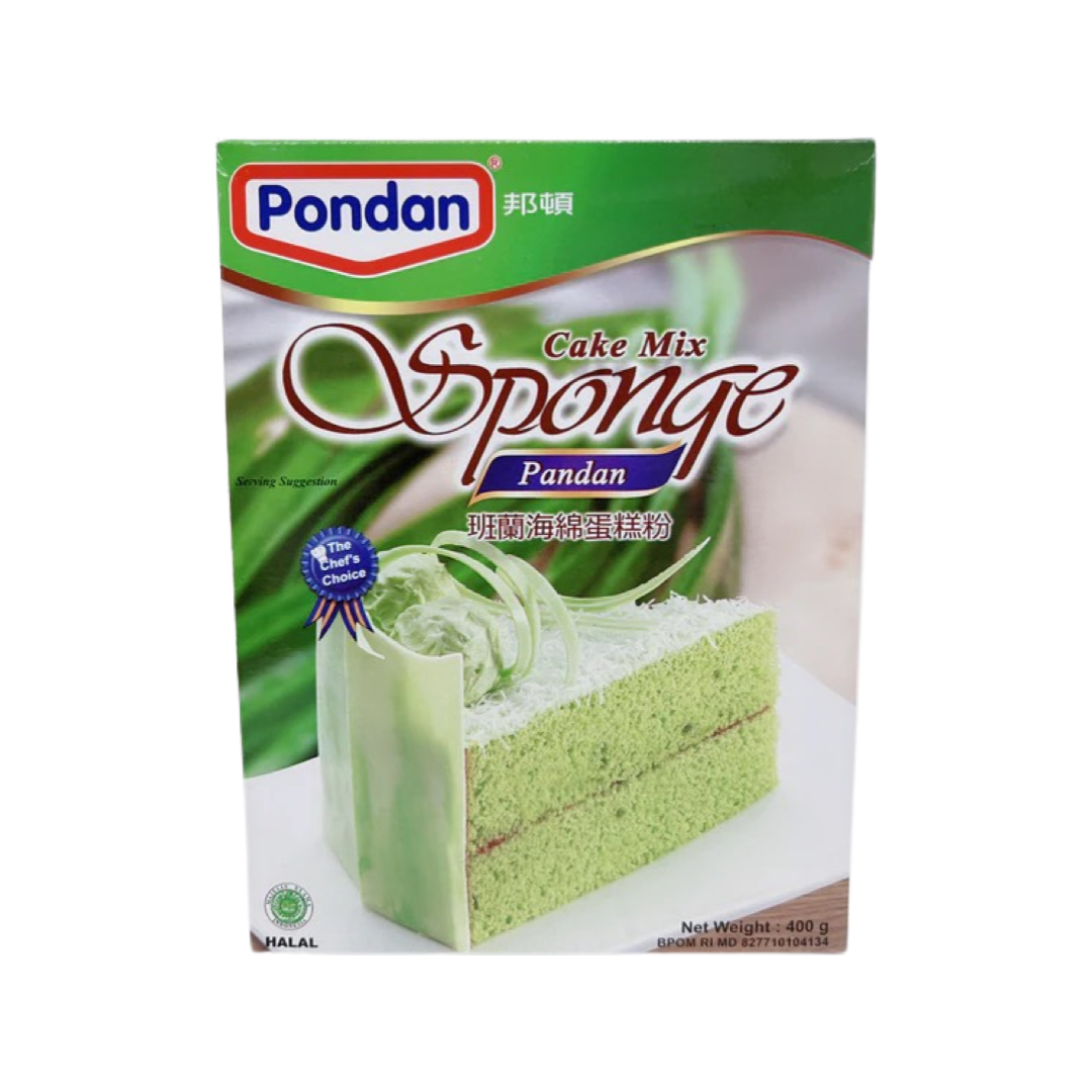 Pondan Pandan Sponge Cake Mix Pandan flavored sponge cake pre-mixed powder