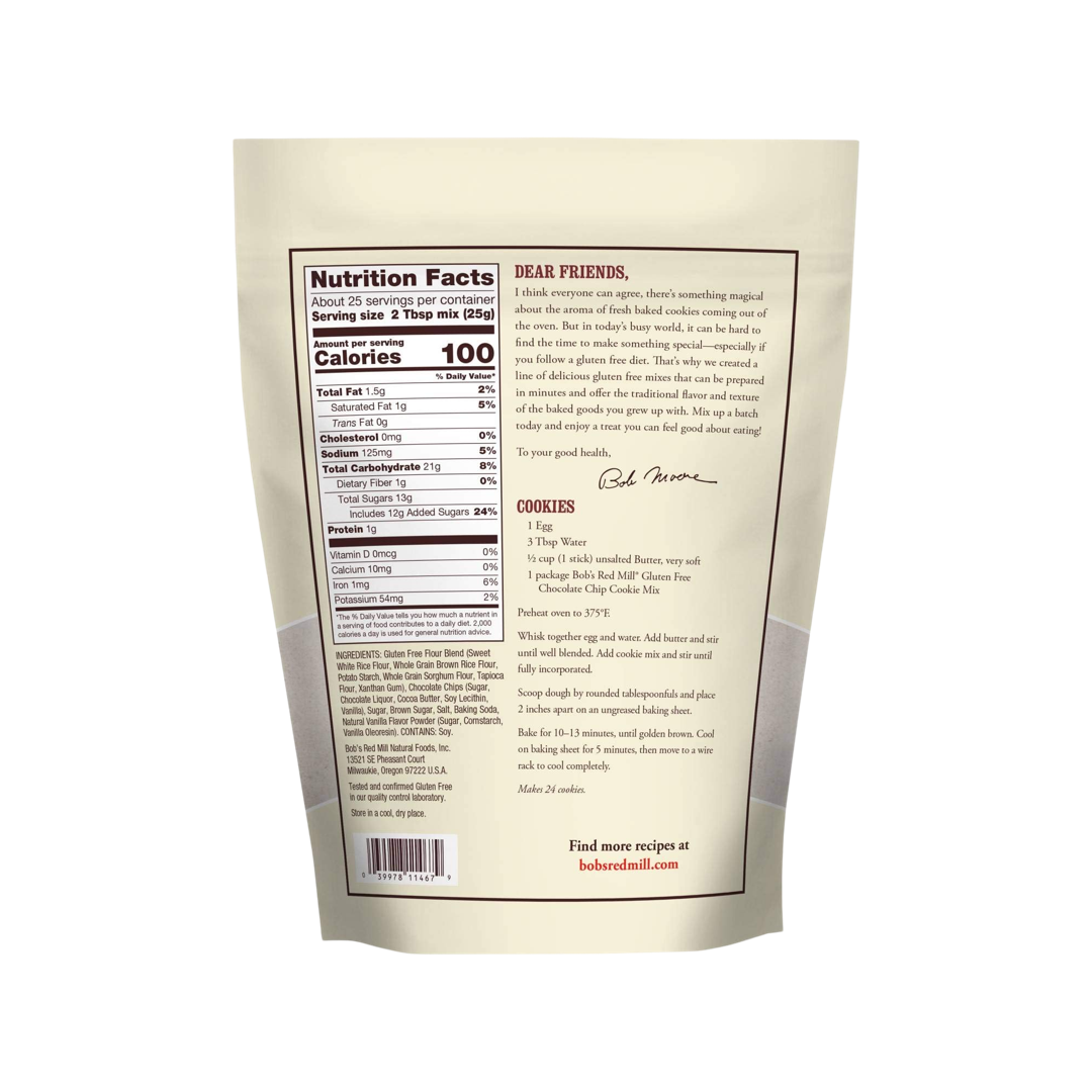 Red Mill Gluten Free Chocolate Chip Cookie Mix Gluten-free chocolate chip cookie mix