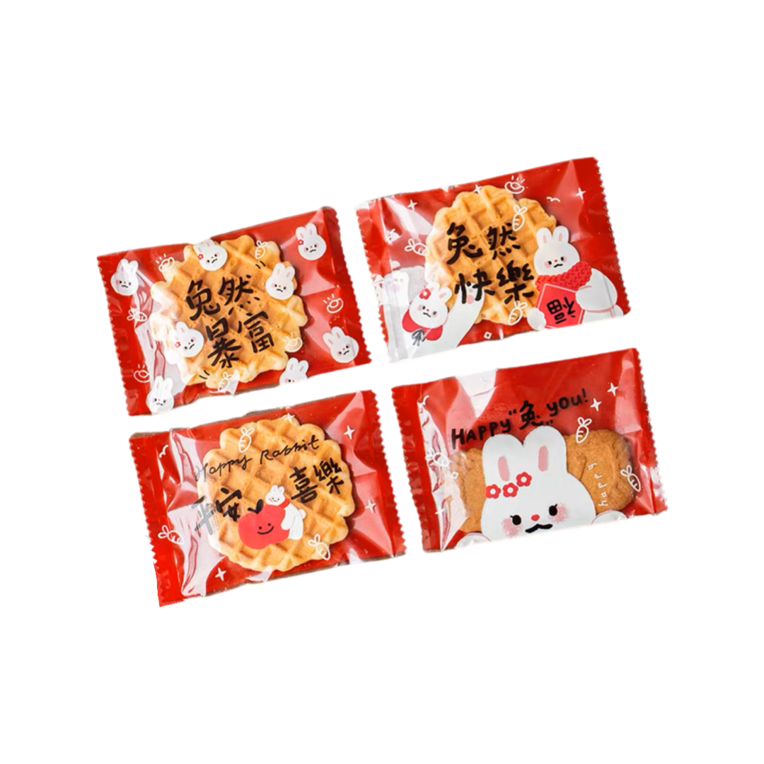 Self-sealing flat pocket (rabbit style-1)