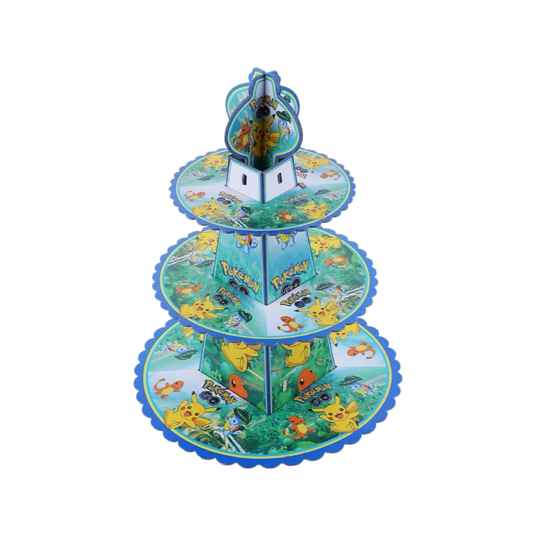 3 Tier Cardboard Cup Cake Stand 3 Tier Cardboard Cup Cake Stand