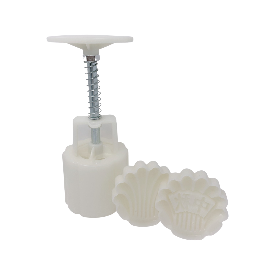 Shell three-dimensional mooncake mold 63g