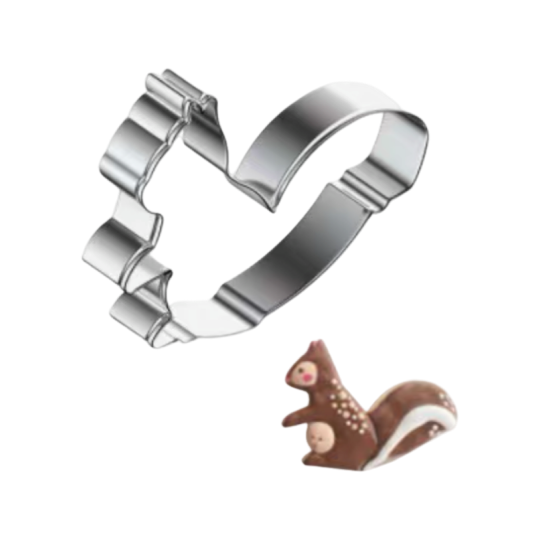 Stainless steel cookie cutter - Squirrel