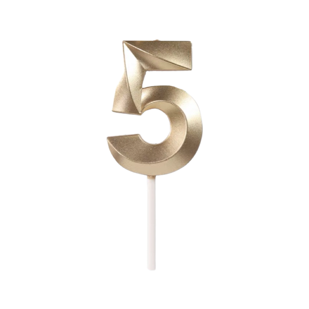 Golden Number Candle(5)