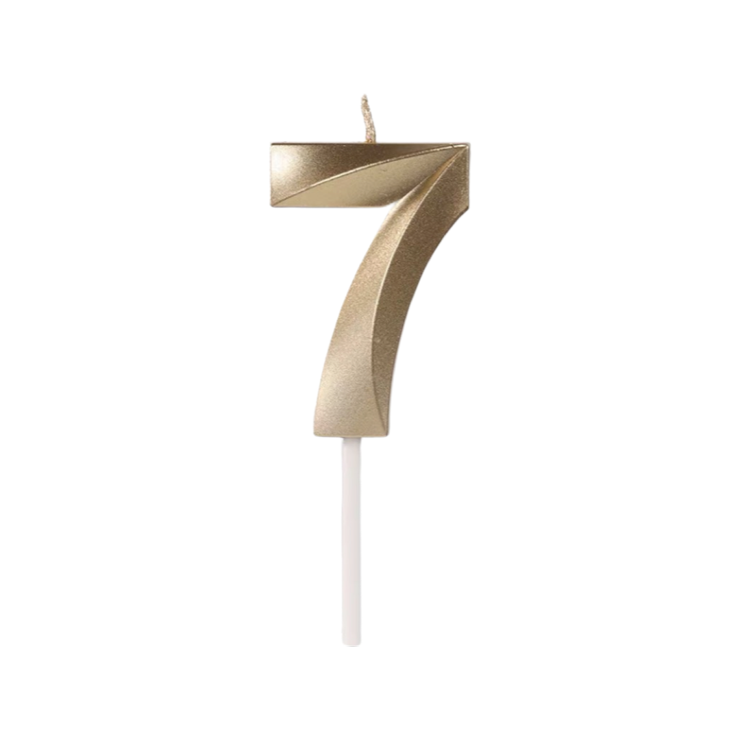 Golden Number Candle(7)