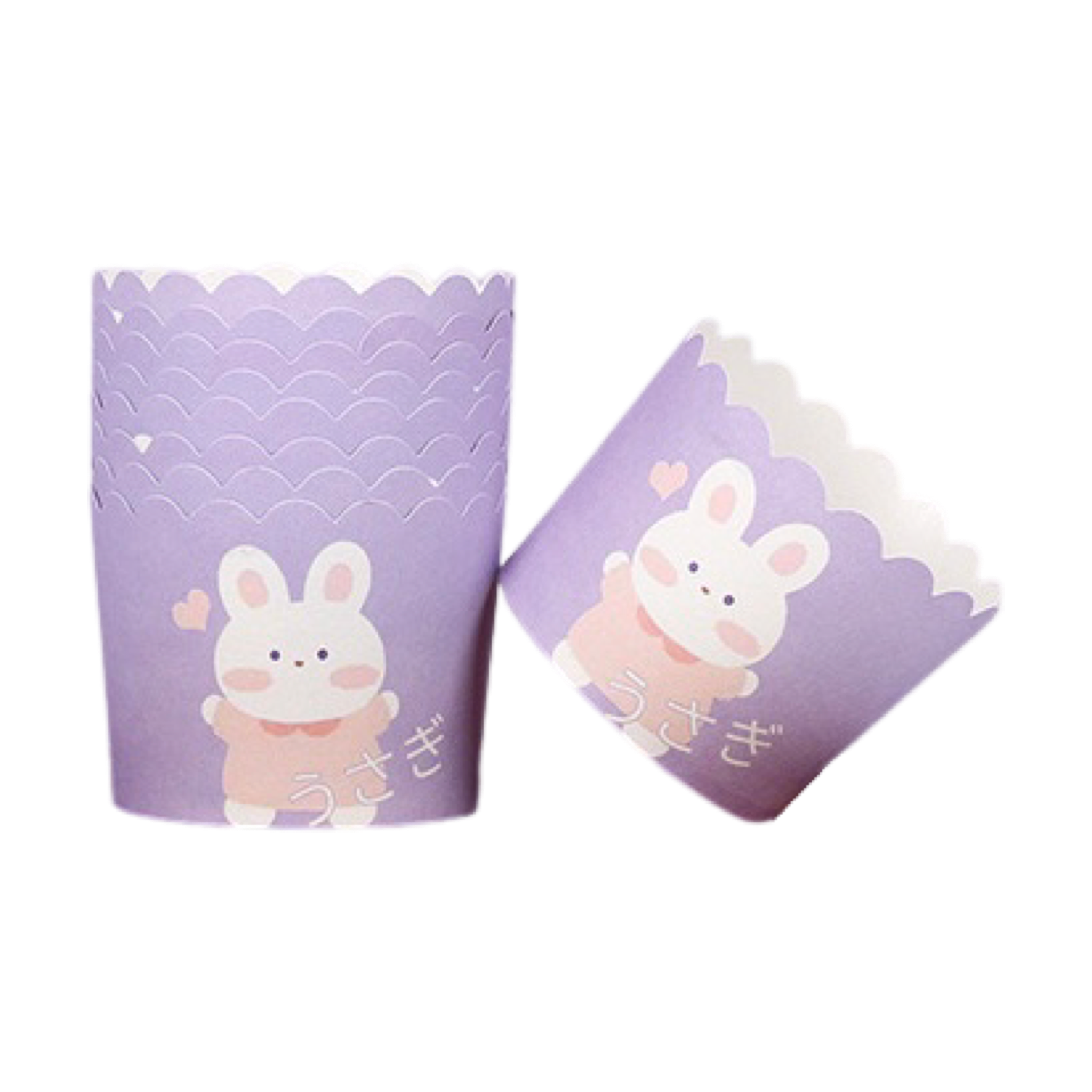 Muffin coated cup-purple bottom rabbit – HOMEMADEDESSERT