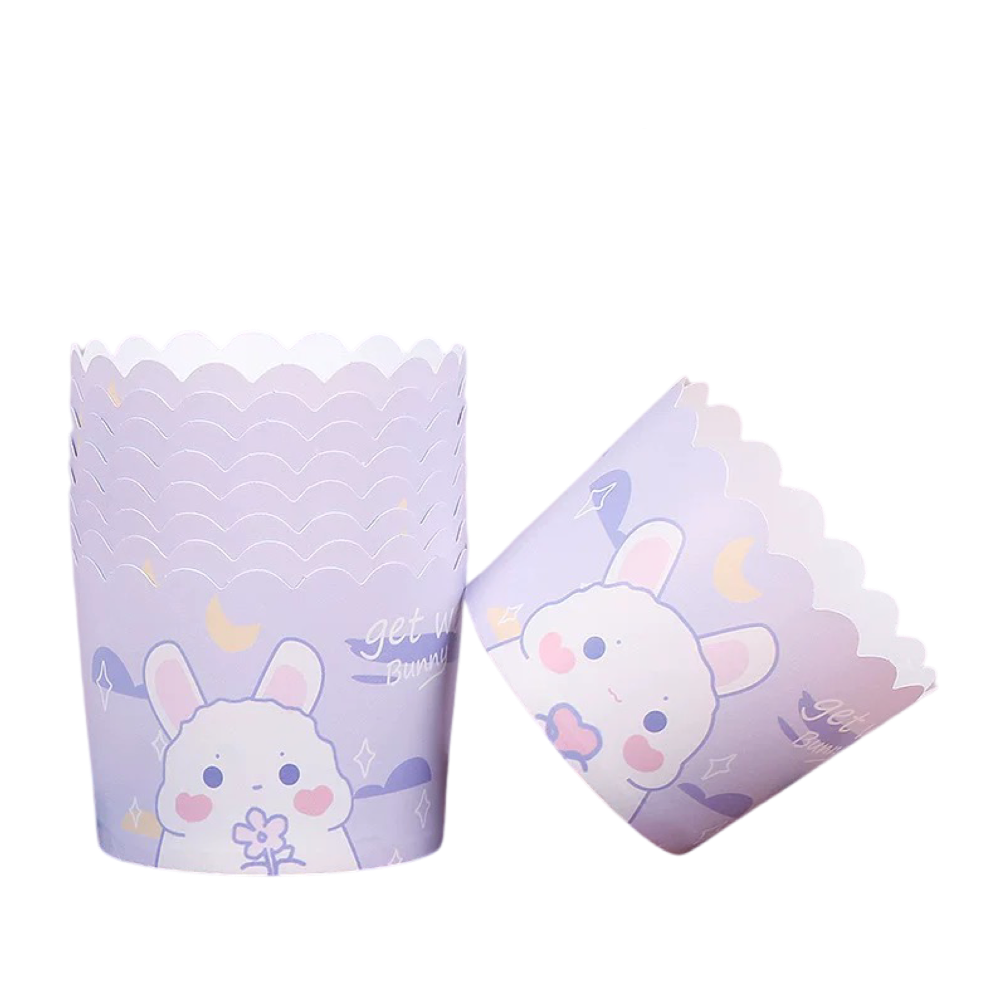 Muffin coated cup-purple bottom rabbit – HOMEMADEDESSERT