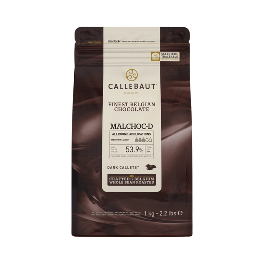Callebaut Dark Chocolate With No added Sugar 無糖朱古力53.9% 50g