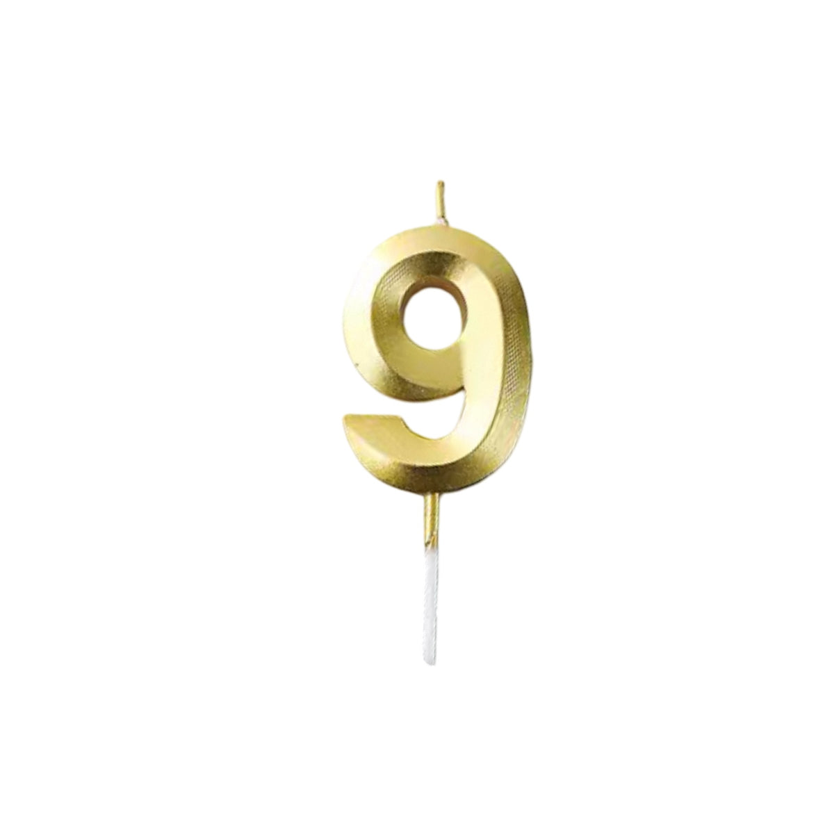 金色數字蠟燭 (9)
