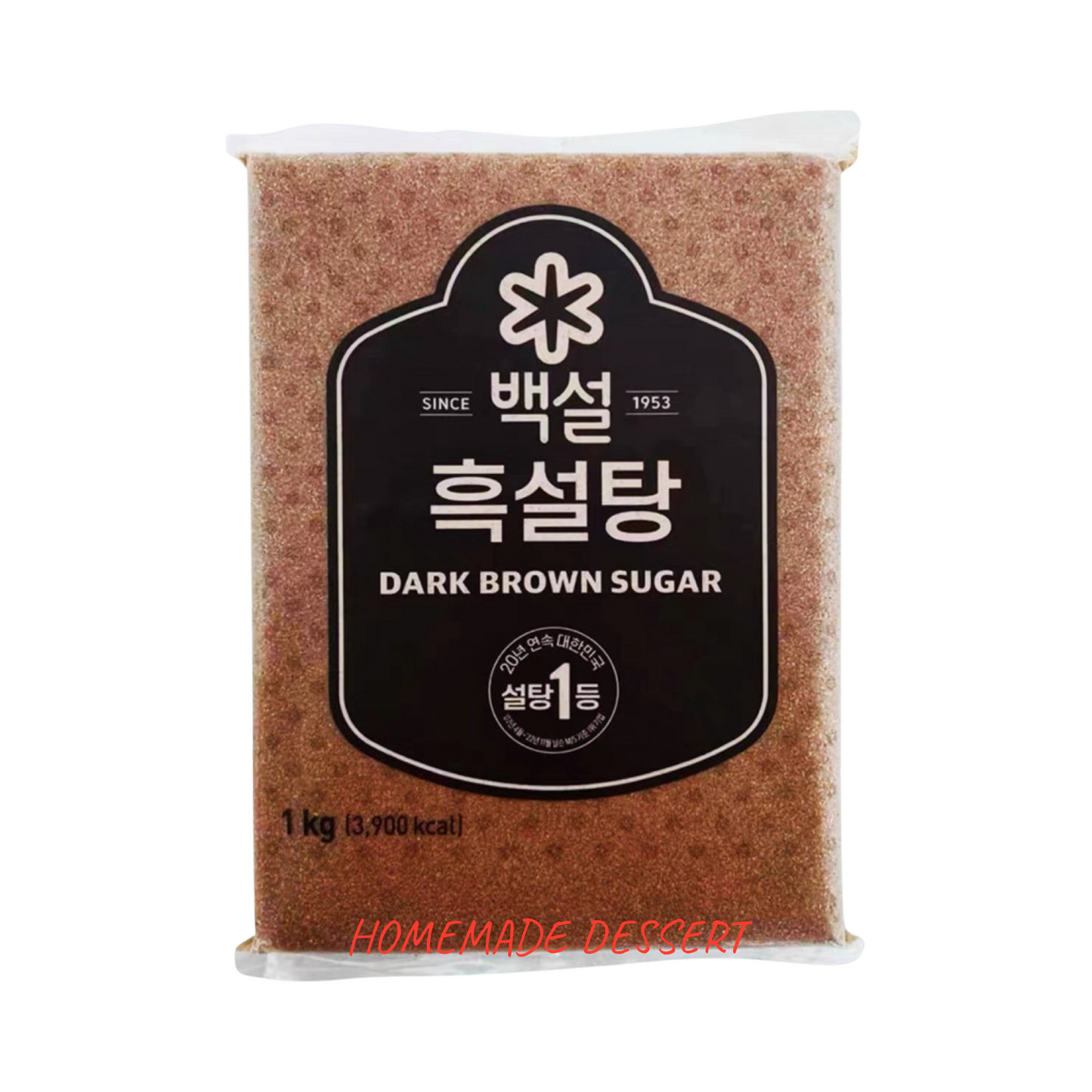 Dark Brown Sugar 韓國純黑糖1kg