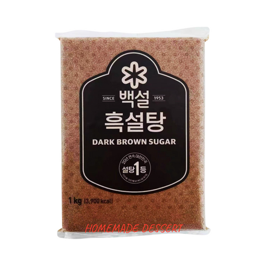 Dark Brown Sugar 韓國純黑糖1kg