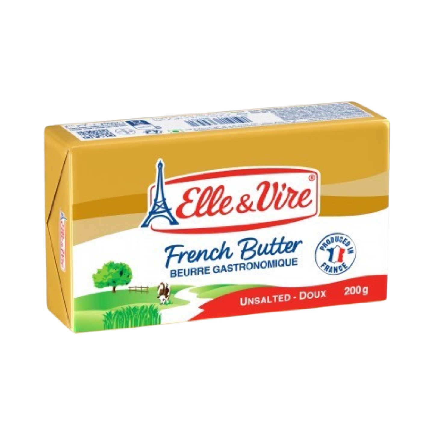 Elle & Vire Unsalted Butter 鐵塔牌無鹽牛油 - 200g