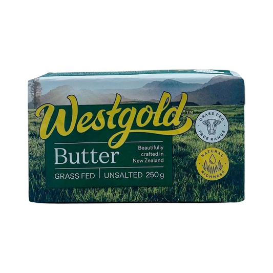 Westgold Grass-Free Unsalted Butter 草飼無鹽牛油 250g